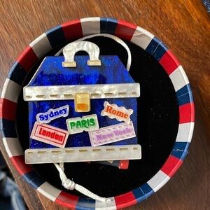 Nib Erstwilder Bon Voyage Brooch